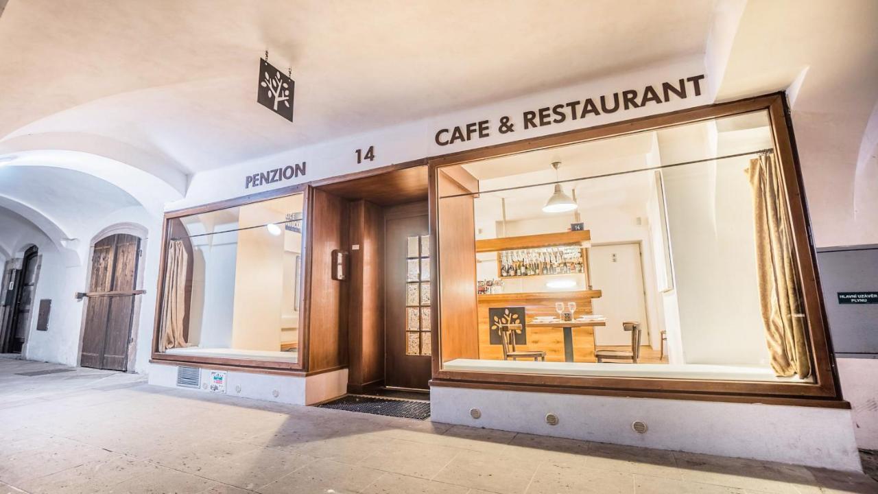 Penzion A Restaurace 14 Hostinne  Bagian luar foto